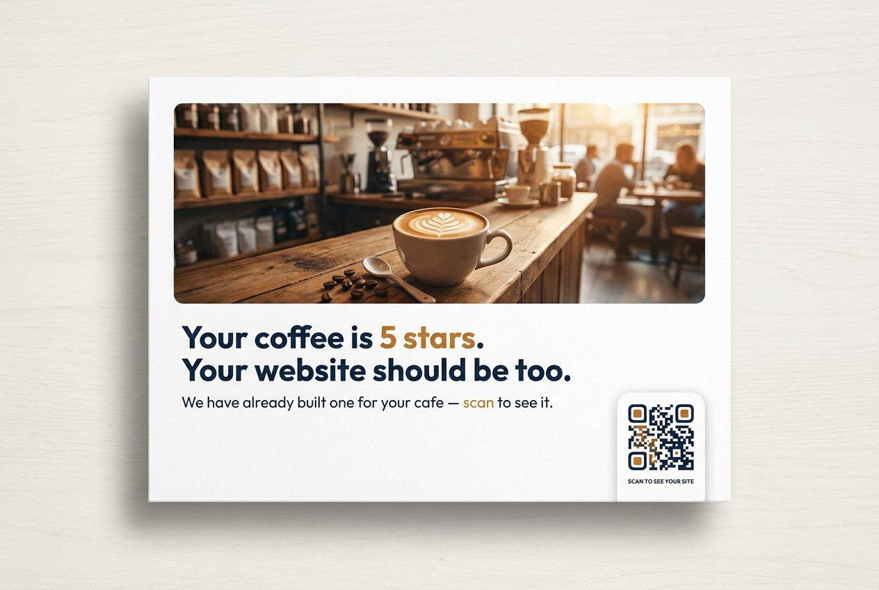 Café postcard